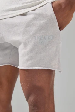 Active Training Dept Washed 5inch Short | BoohooMAN UK