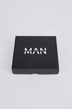 Aubergine Printed Boxers In Gift Box | BoohooMAN UK