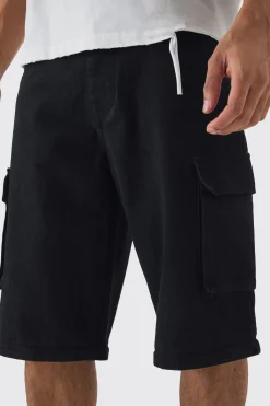 Baggy Fit Cargo Zip Off Jeans | BoohooMAN UK