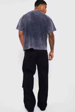 Baggy Fit Multi Cargo Pocket Jeans | BoohooMAN UK