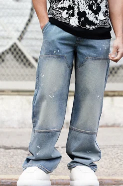 Baggy Rigid Carpenter Jeans | BoohooMAN UK