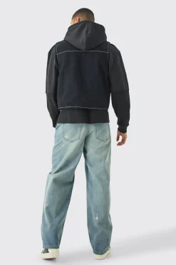 Baggy Rigid Carpenter Jeans | BoohooMAN UK