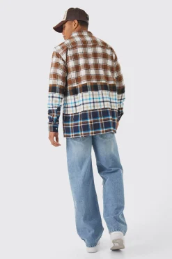 Baggy Rigid Distressed Jeans | BoohooMAN UK