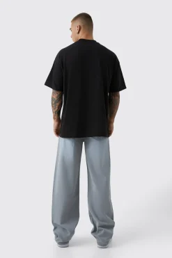 Baggy Rigid Jean | BoohooMAN UK