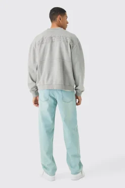 Baggy Rigid Jeans | BoohooMAN UK