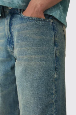 Baggy Rigid Jeans | BoohooMAN UK