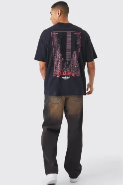 Baggy Rigid Washed Jeans | BoohooMAN UK