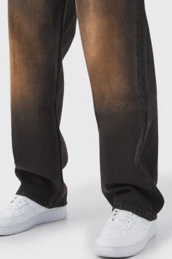 Baggy Rigid Washed Jeans | BoohooMAN UK