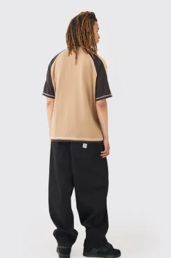 Balloon Fit Jeans In Black | BoohooMAN UK