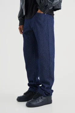 Baseball Denim Shirt And Jeans Set | BoohooMAN UK
