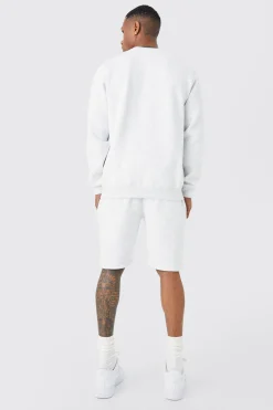 Basic Crew Neck Sweatshirt | BoohooMAN UK