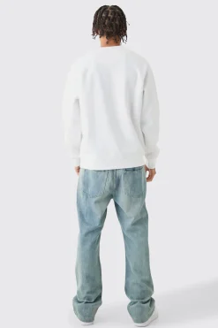 Basic Crew Neck Sweatshirt | BoohooMAN UK
