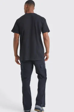 Basic Crew Neck T-shirt | BoohooMAN UK