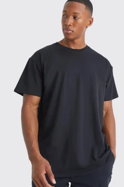 Basic Crew Neck T-shirt | BoohooMAN UK