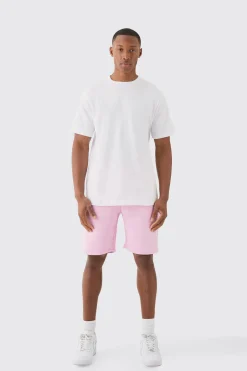 Basic Crew Neck T-shirt | BoohooMAN UK