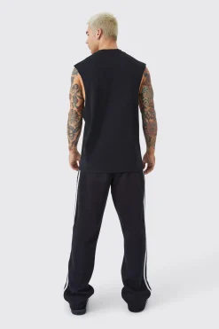 Basic Drop Armhole Tank | BoohooMAN UK