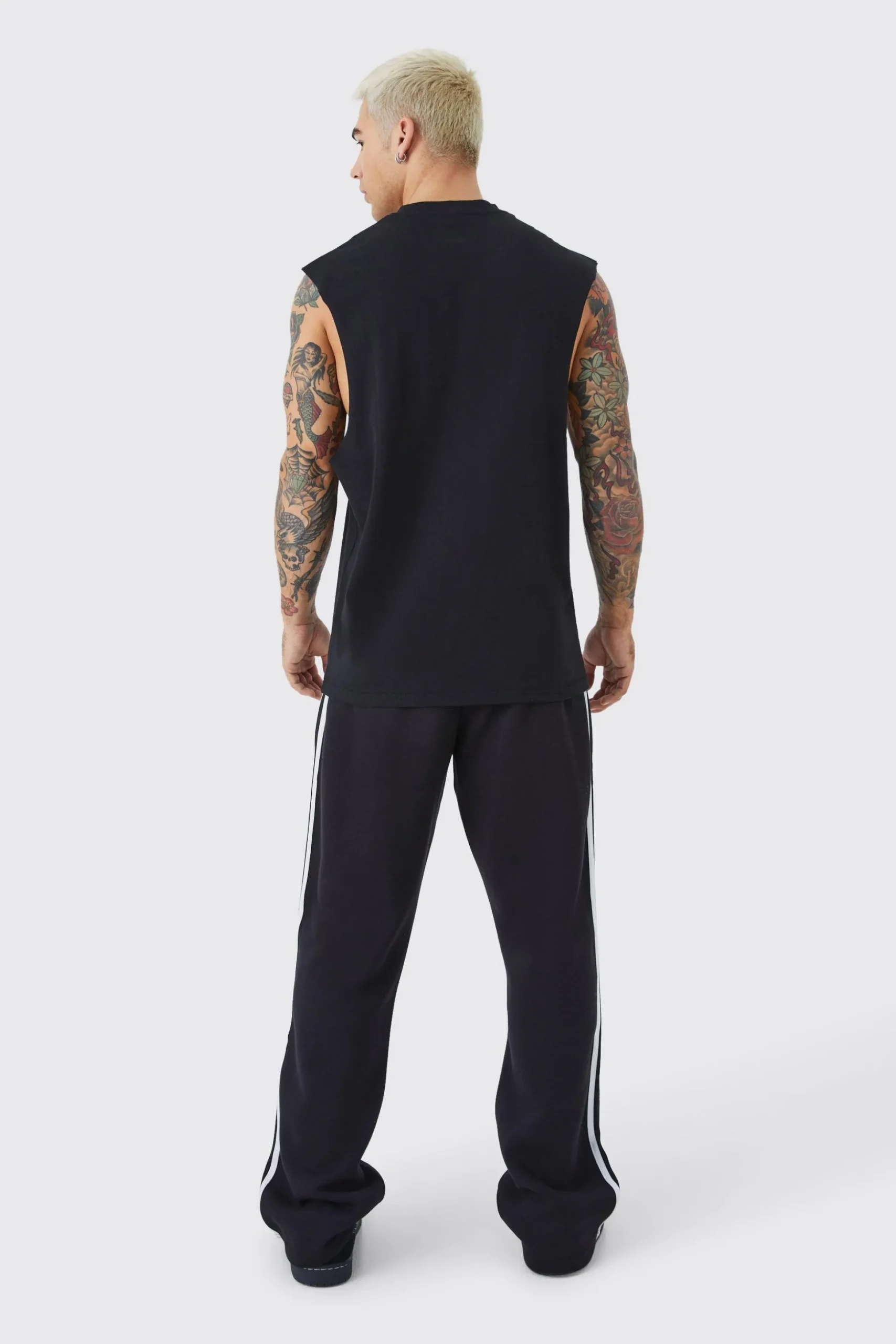 Basic Drop Armhole Tank | BoohooMAN UK