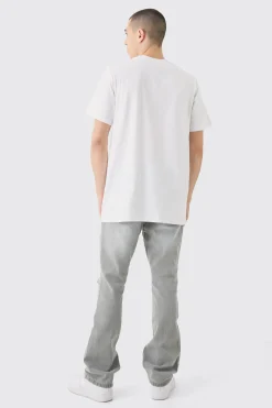 Basic Longline Crew Neck T-shirt | BoohooMAN UK