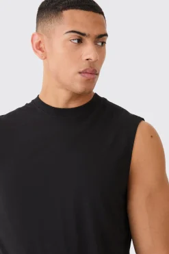 Basic Man Dash Tank | BoohooMAN UK