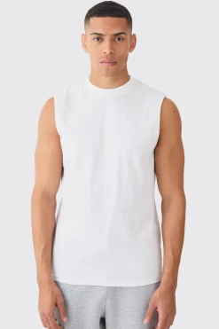 Basic Man Dash Tank | BoohooMAN UK