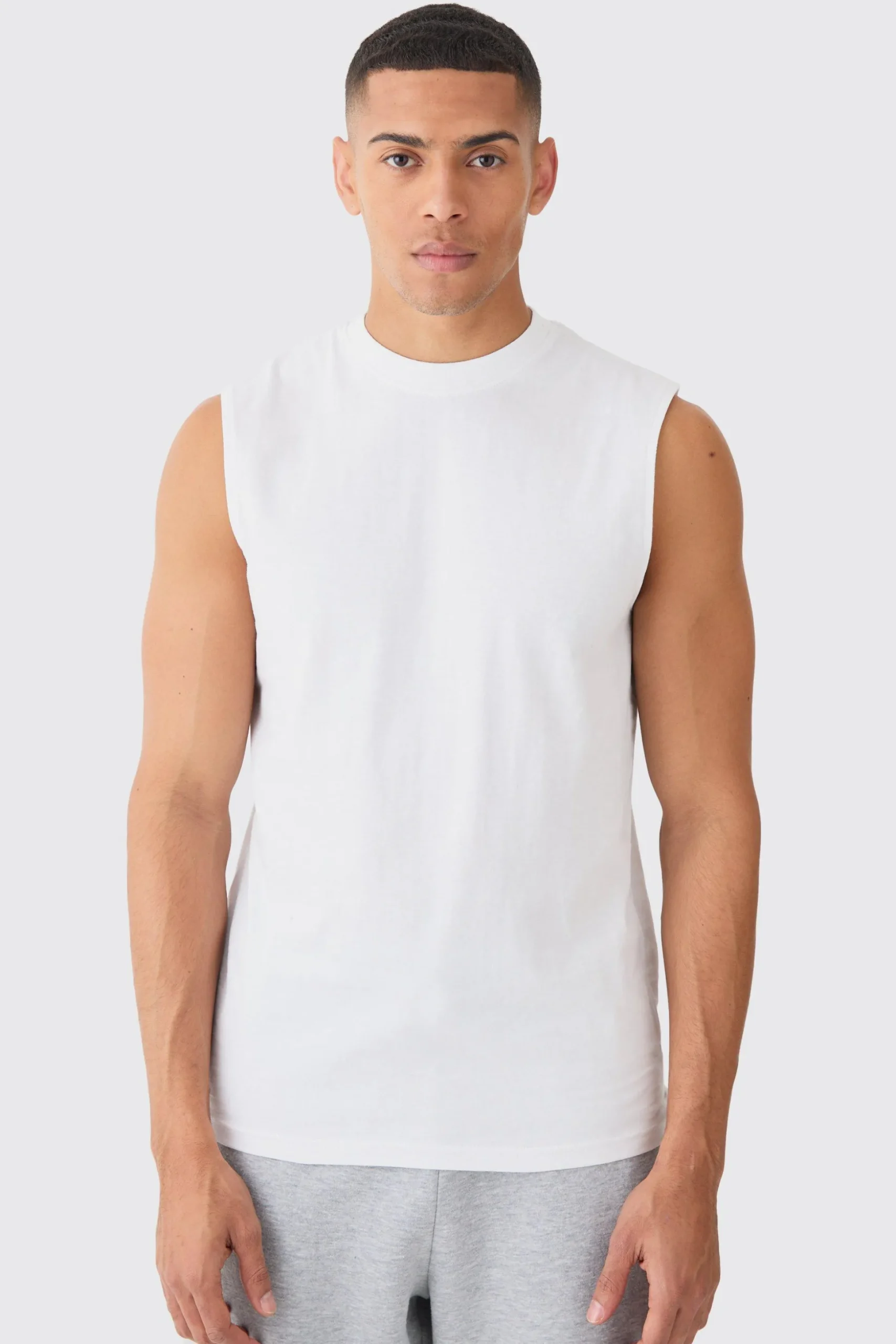 Basic Man Dash Tank | BoohooMAN UK