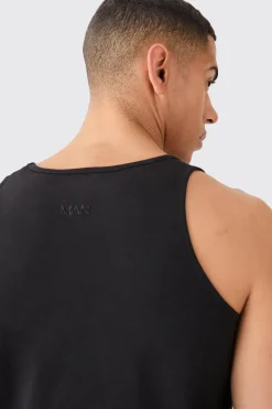 Basic Man Dash Vest | BoohooMAN UK