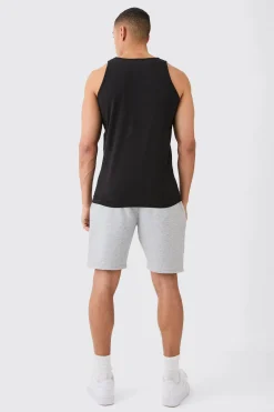Basic Man Dash Vest | BoohooMAN UK