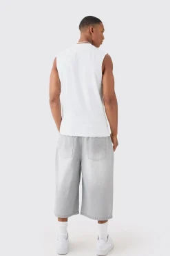 Basic Man Signature Tank | BoohooMAN UK