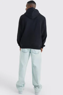 Basic Over The Head Hoodie | BoohooMAN UK