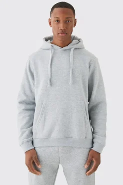 Basic Over The Head Hoodie | BoohooMAN UK