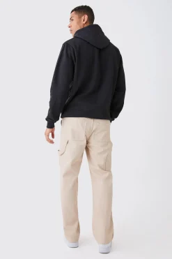 Basic Oversized Boxy Hoodie | BoohooMAN UK