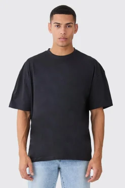 Basic Oversized Crew Neck T-shirt | BoohooMAN UK