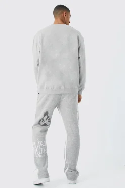 Basic Oversized Crew Neck Sweatshirt | BoohooMAN UK