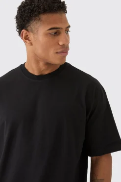 Basic Oversized Crew Neck T-shirt | BoohooMAN UK