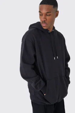 Basic Oversized Over The Head Hoodie | BoohooMAN UK