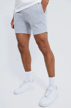 Basic Slim Fit Short Length Jersey Short | BoohooMAN UK