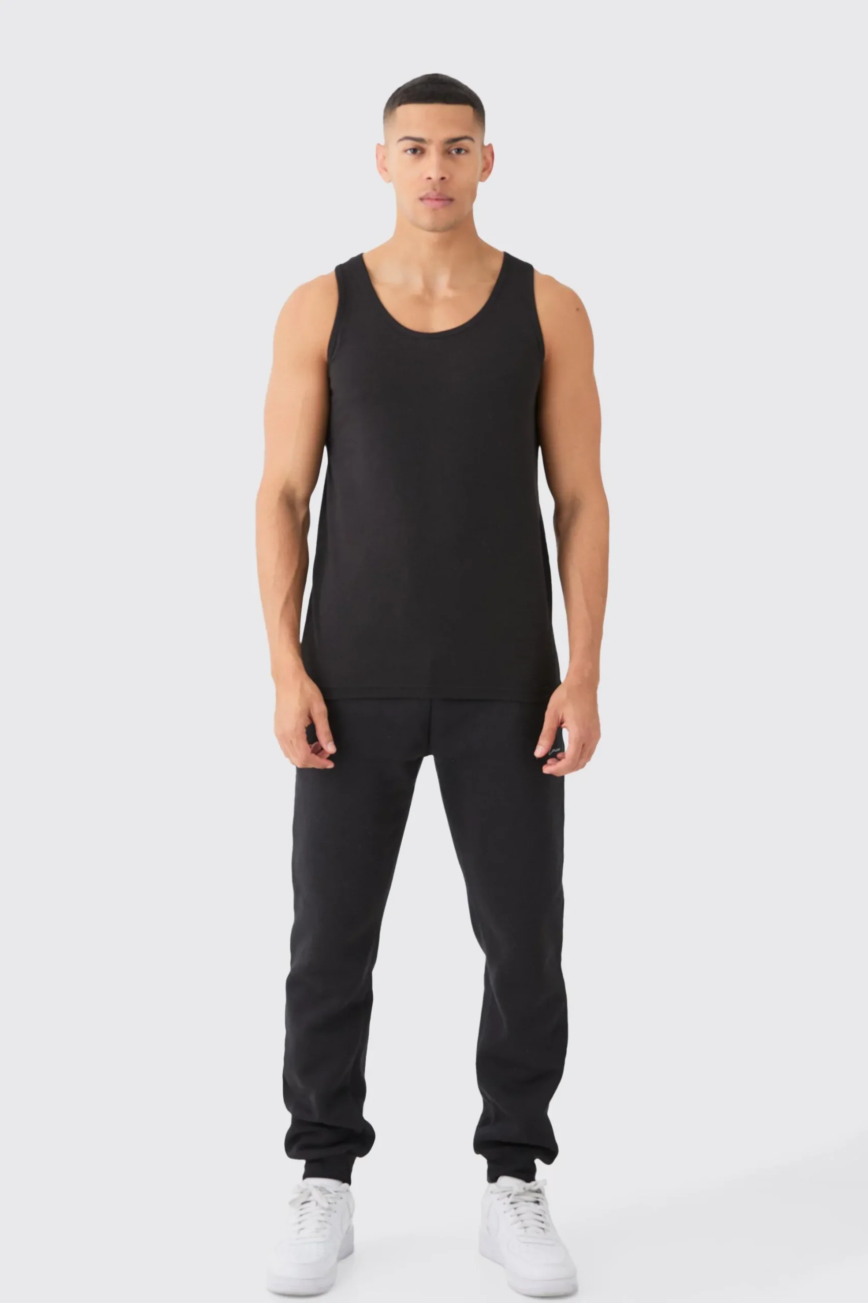 Basic Vest | BoohooMAN UK