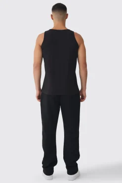 Basic Vest | BoohooMAN UK