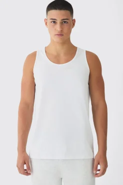 Basic Vest | BoohooMAN UK