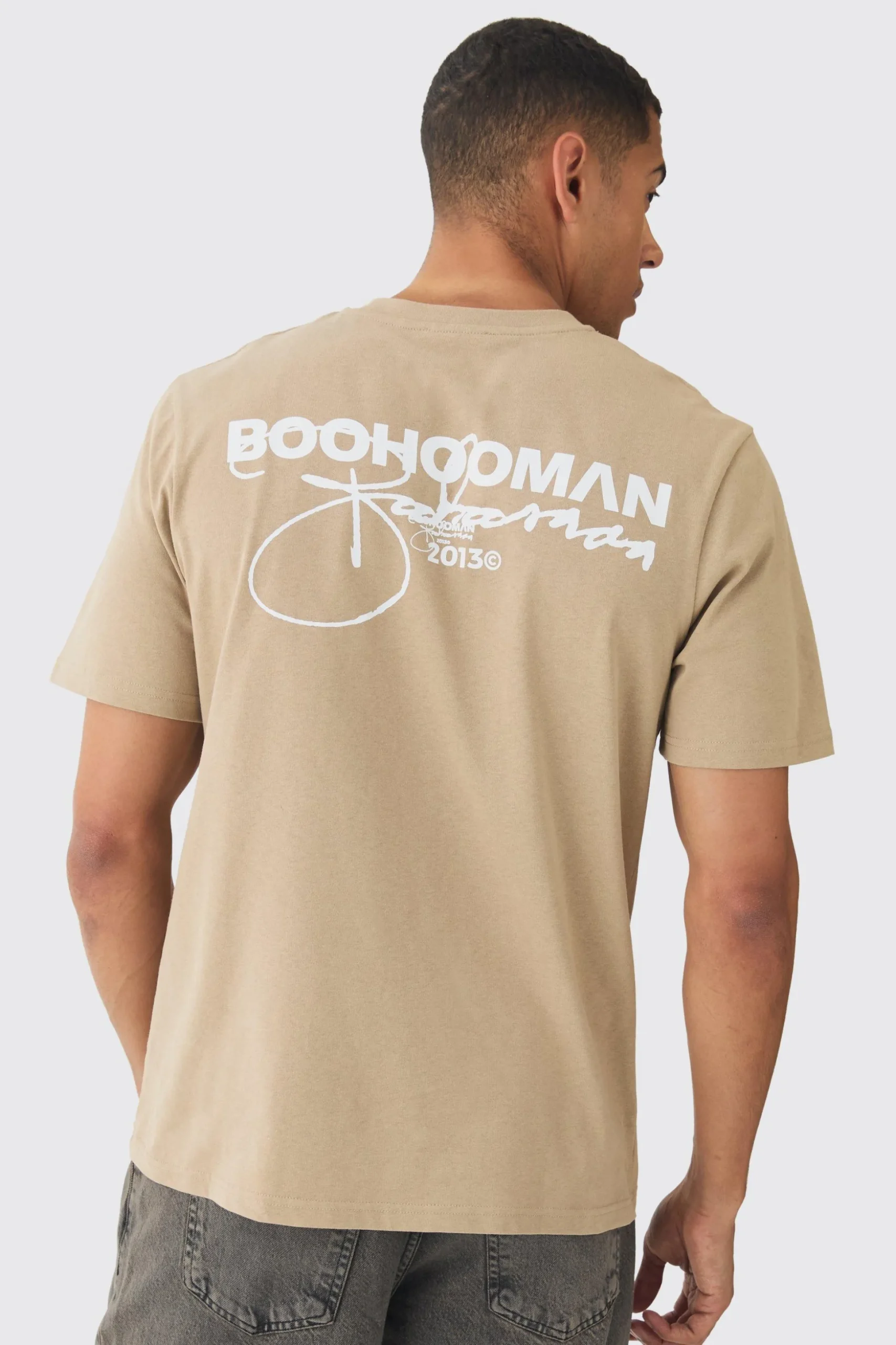 Boohooman Printed T-Shirt | BoohooMAN UK
