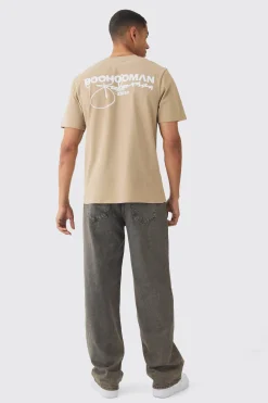 Boohooman Printed T-Shirt | BoohooMAN UK