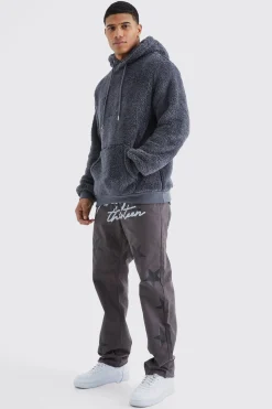 Borg Over The Head Hoodie | BoohooMAN UK