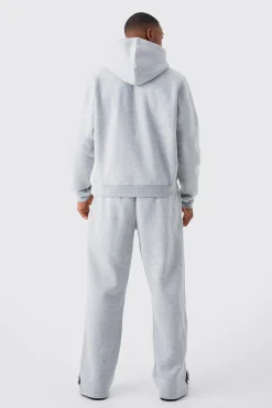 Boxy Bm Print Tracksuit | BoohooMAN UK