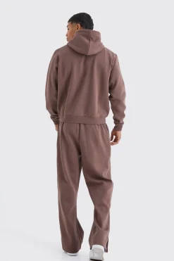 Boxy Bm Print Tracksuit | BoohooMAN UK