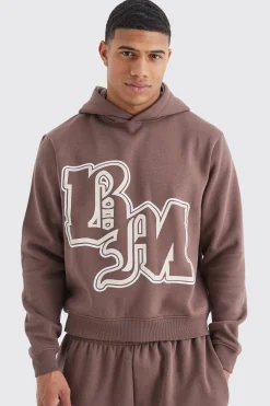 Boxy Bm Print Tracksuit | BoohooMAN UK