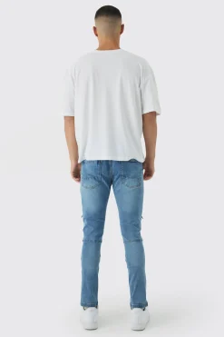 Boxy Butterfly Embroidery T-shirt | BoohooMAN UK