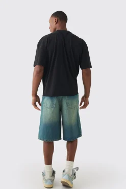 Boxy Extended Neck Raw Hem Large Know Better Mask Print T-shirt | BoohooMAN UK