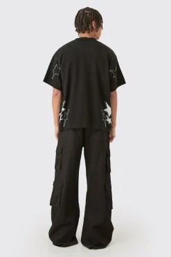 Boxy Fit Knitted Moto Shirt | BoohooMAN UK