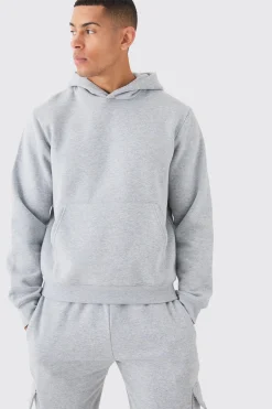Boxy Hooded Cargo Tracksuit | BoohooMAN UK