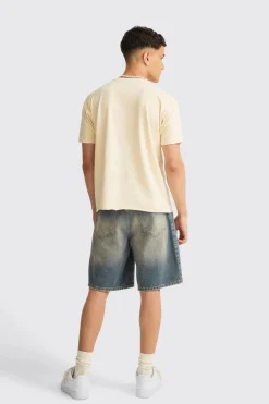 Boxy Talk Pride To Me Distressed T-shirt | BoohooMAN UK